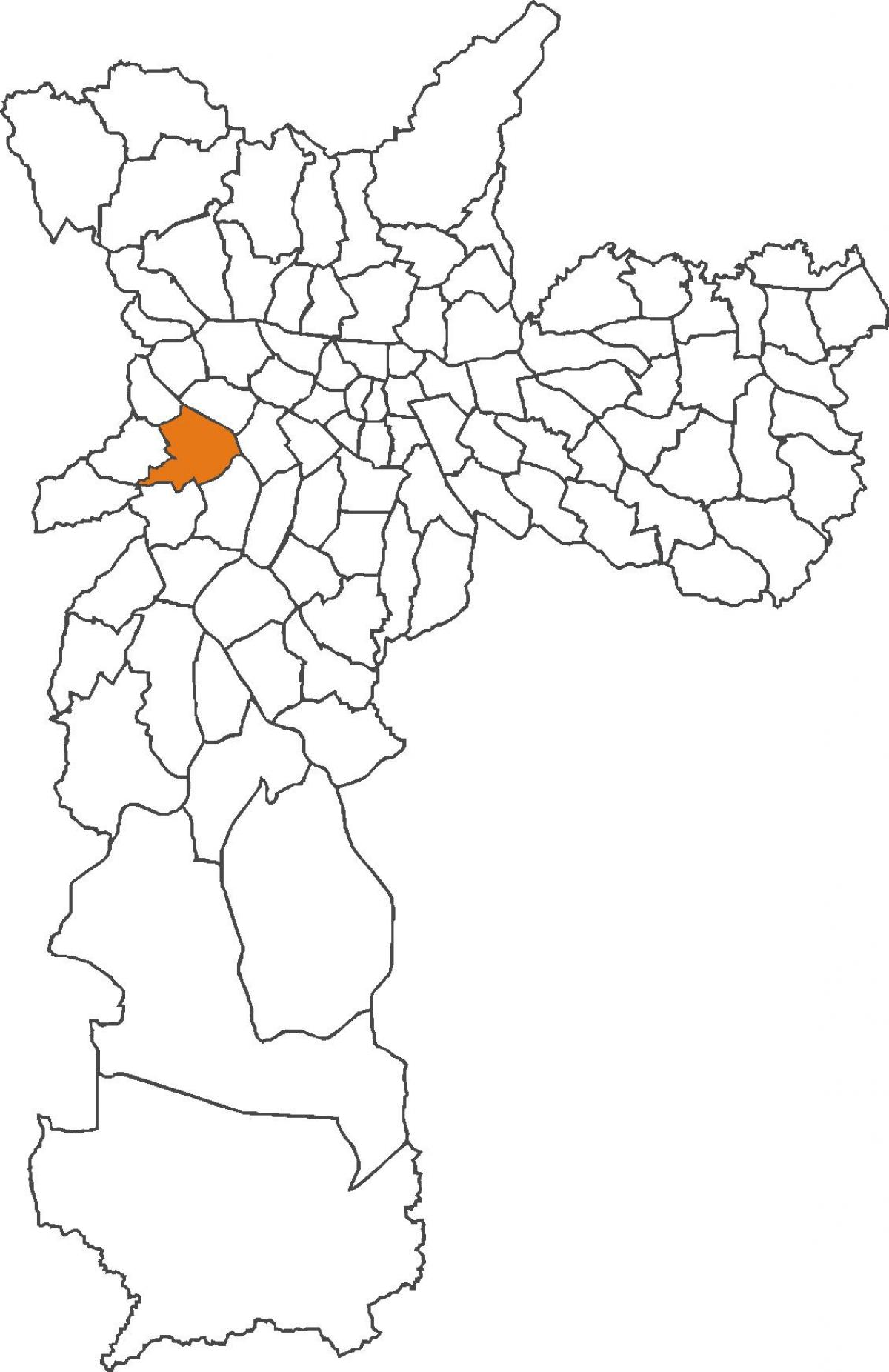 Kaart Butantã linnaosa