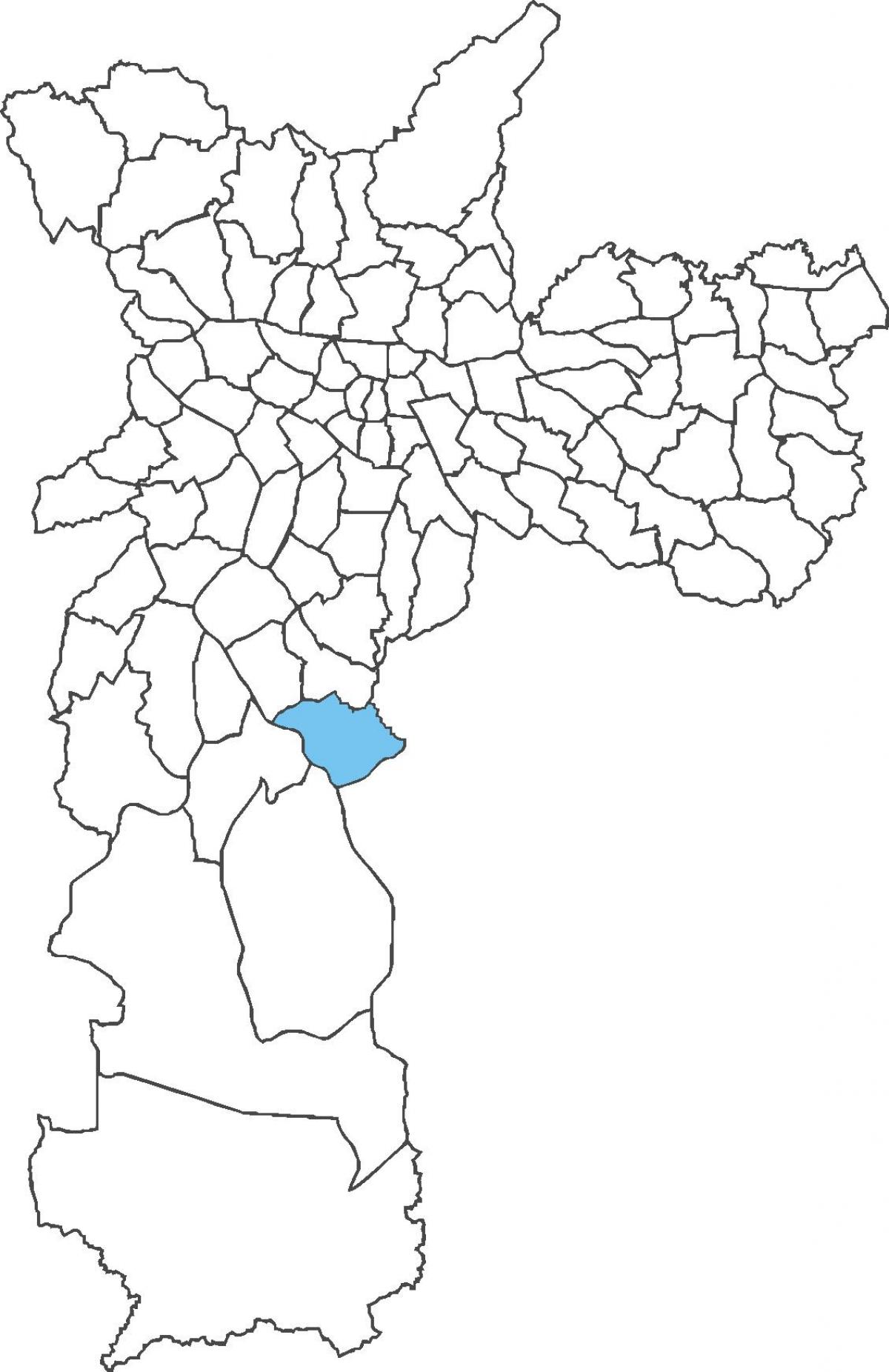 Kaart Pedreira linnaosa