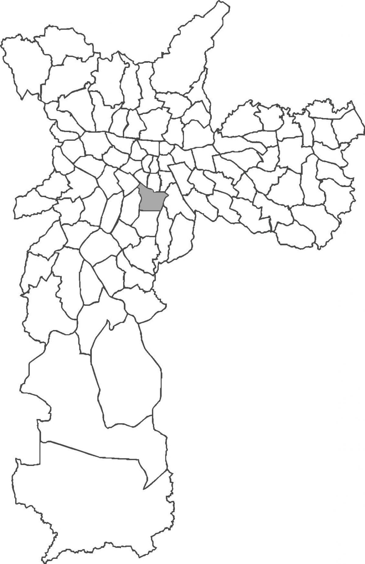 Kaart Vila Mariana linnaosa