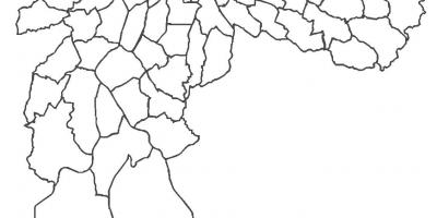 Kaart Cangaíba linnaosa