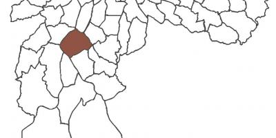 Kaart Santo Amaro linnaosa