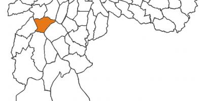 Kaart Vila Andrade linnaosa