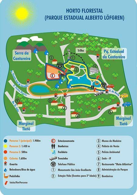 Kaart Alberto Löfgren park - aed õie