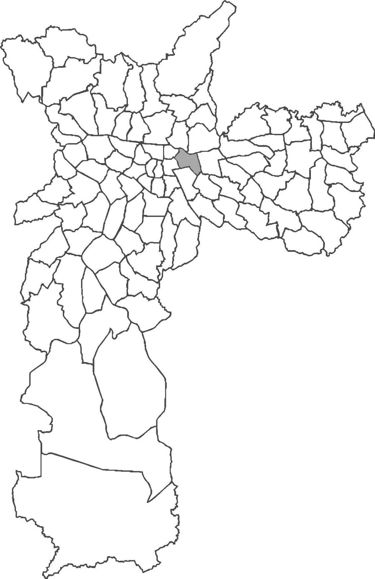 Kaart Belém linnaosa