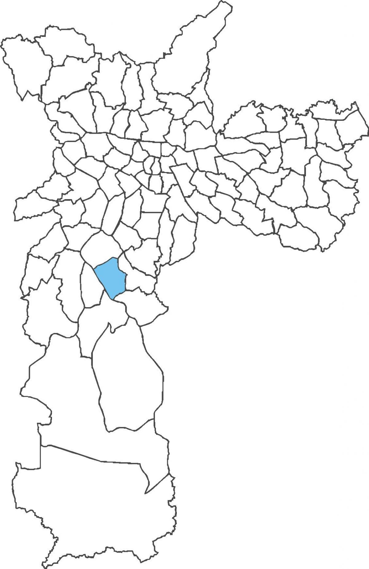 Kaart Campo Grande linnaosa