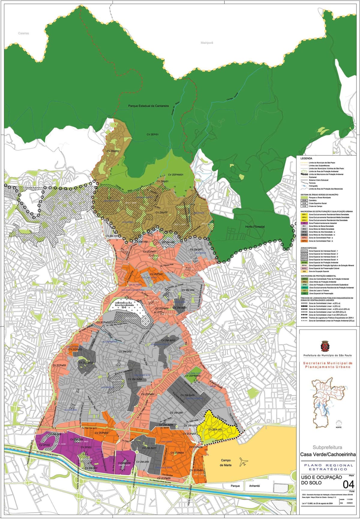 Kaart Casa Verde São Paulo - amet, mulla