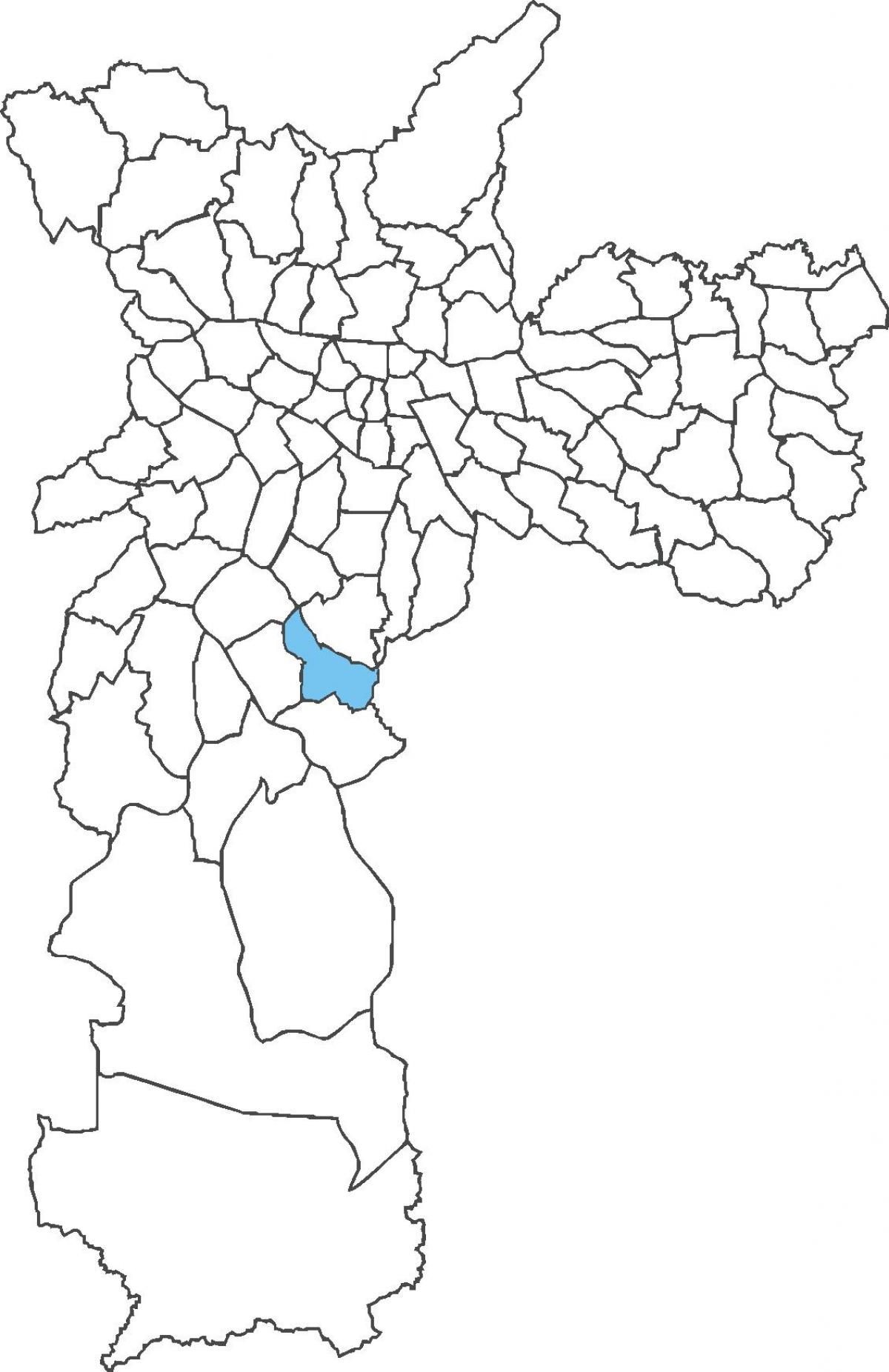 Kaart Cidade Ademar linnaosa