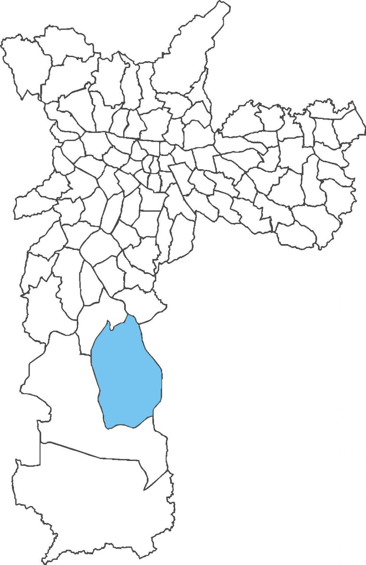 Kaart Grajaú linnaosa