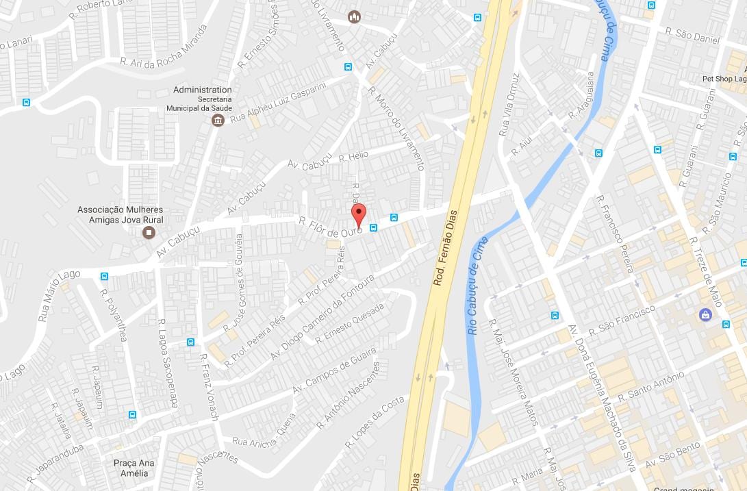 Kaart Jaçanã São Paulo