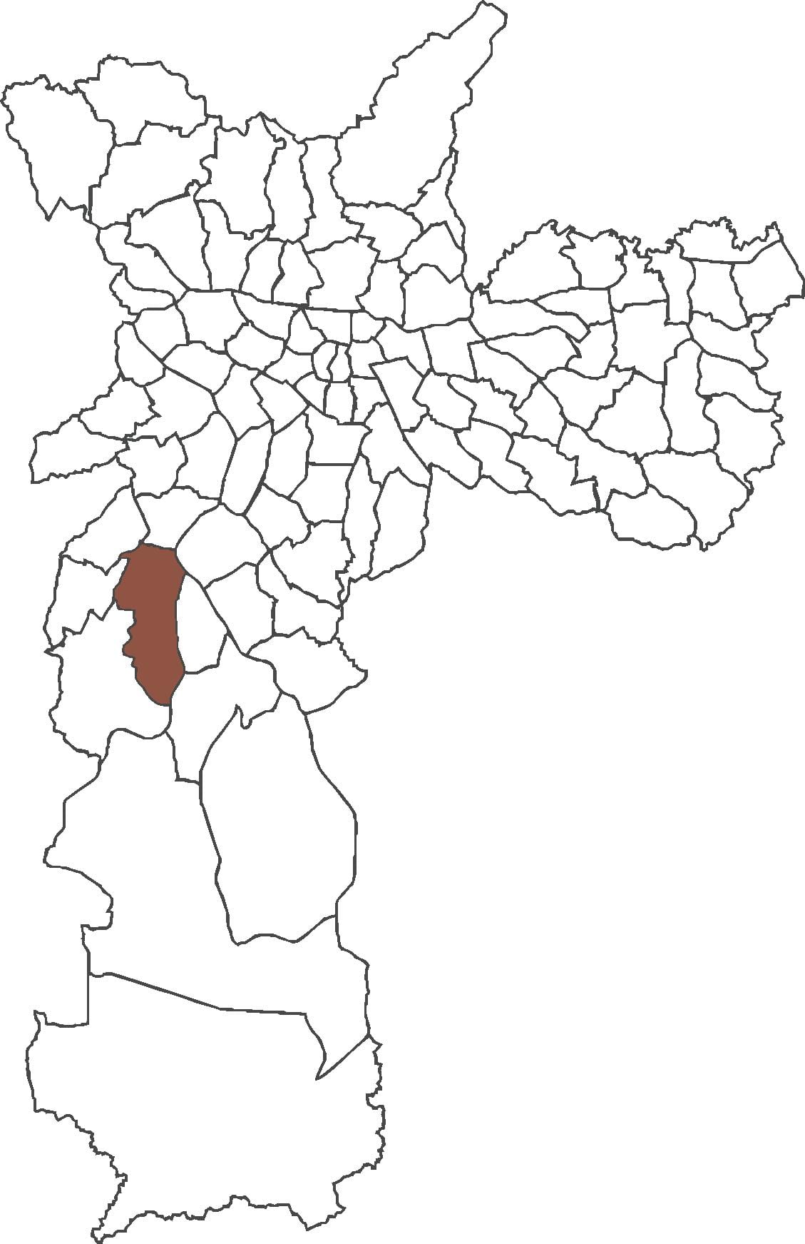 Kaart Jardim São Luís linnaosa