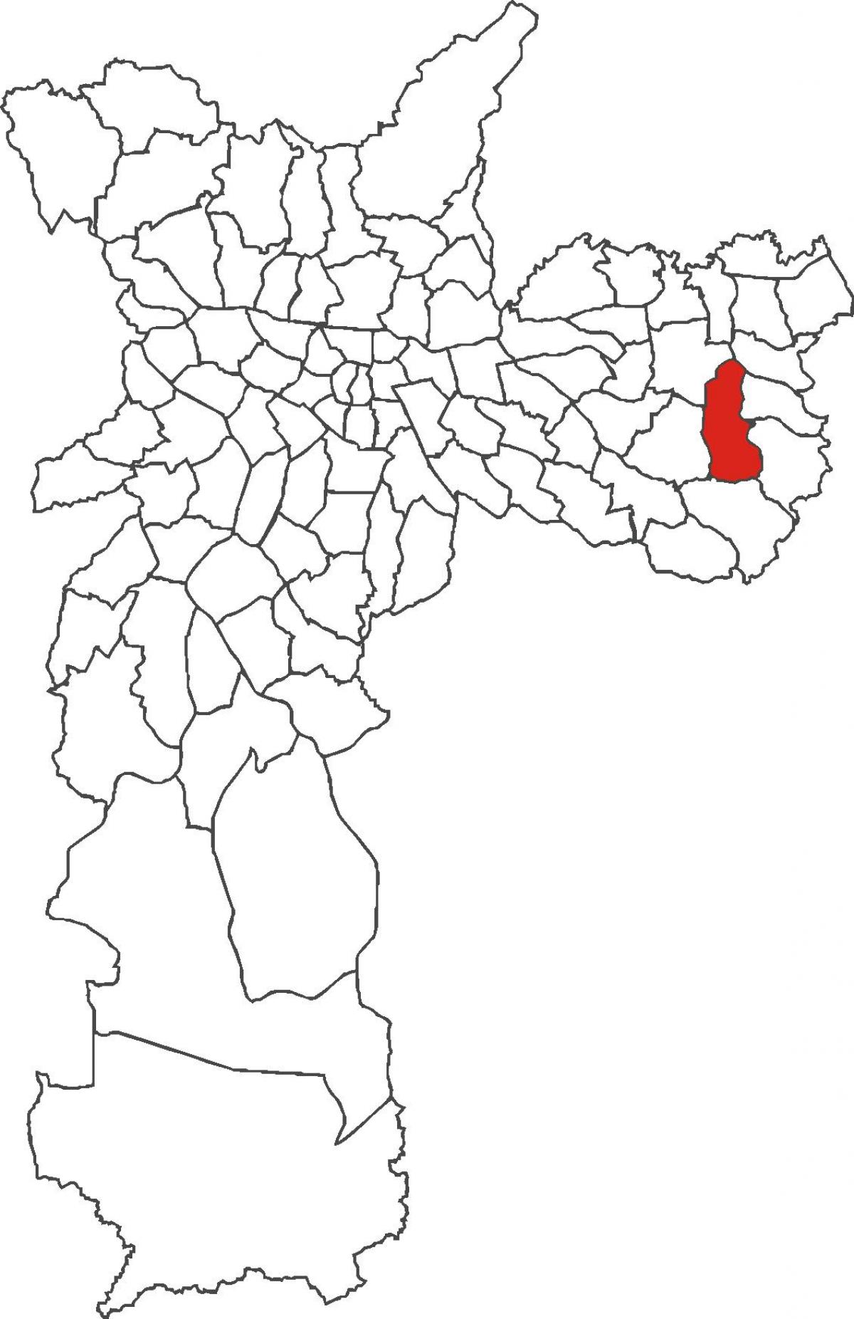 Kaart José Bonifácio linnaosa