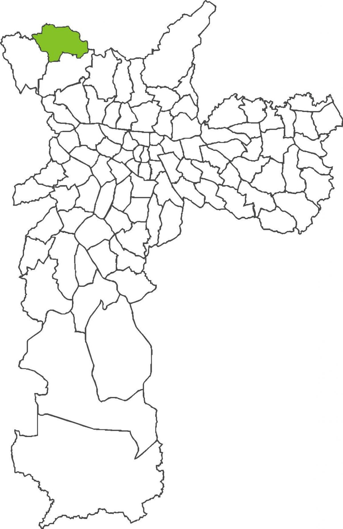 Kaart Perus linnaosa