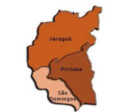 Kaart Pirituba-Jaraguá alam-prefektuur