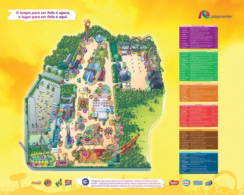 Kaart PlayCenter São Paulo
