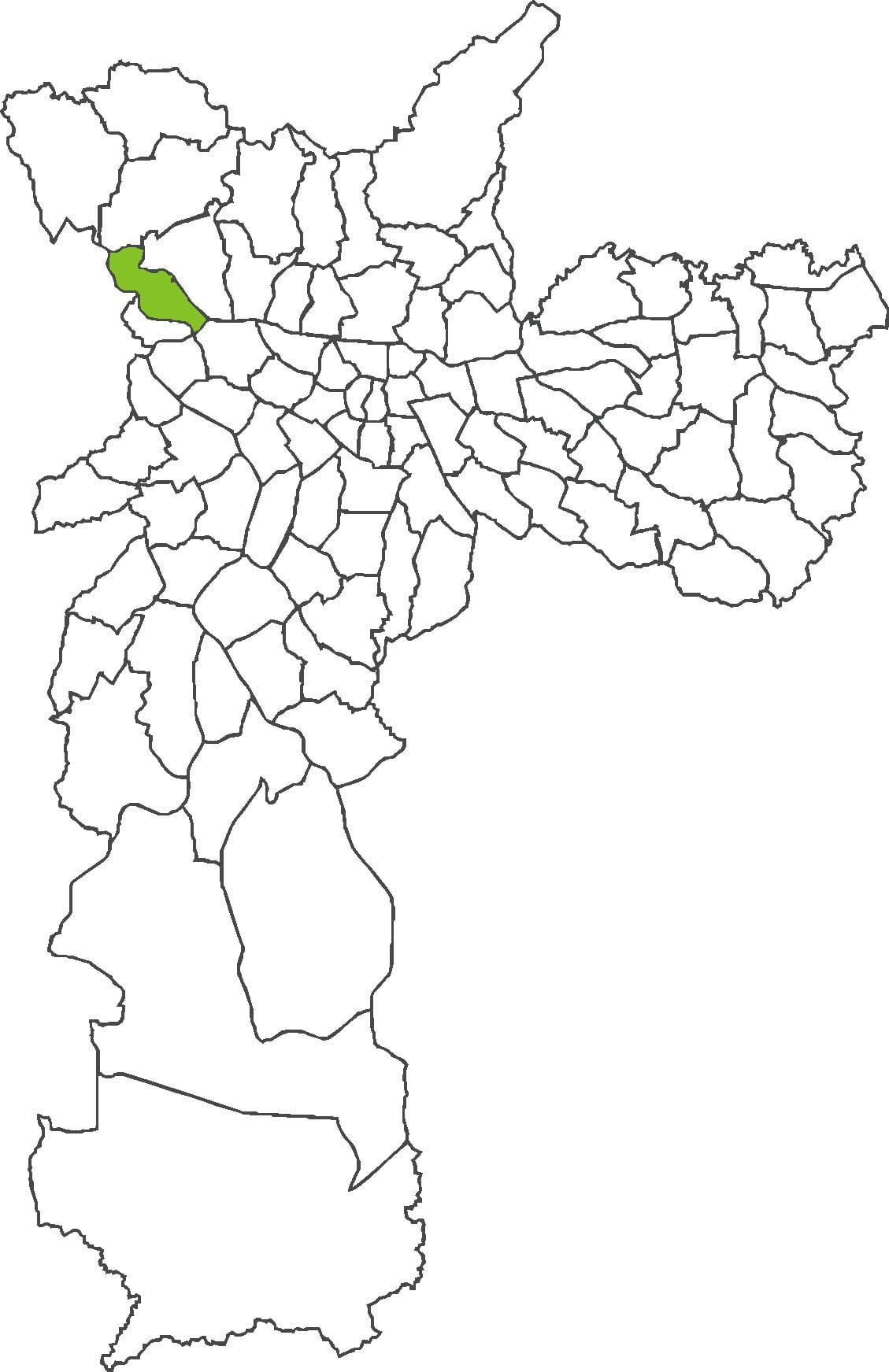 Kaart São Domingos linnaosa