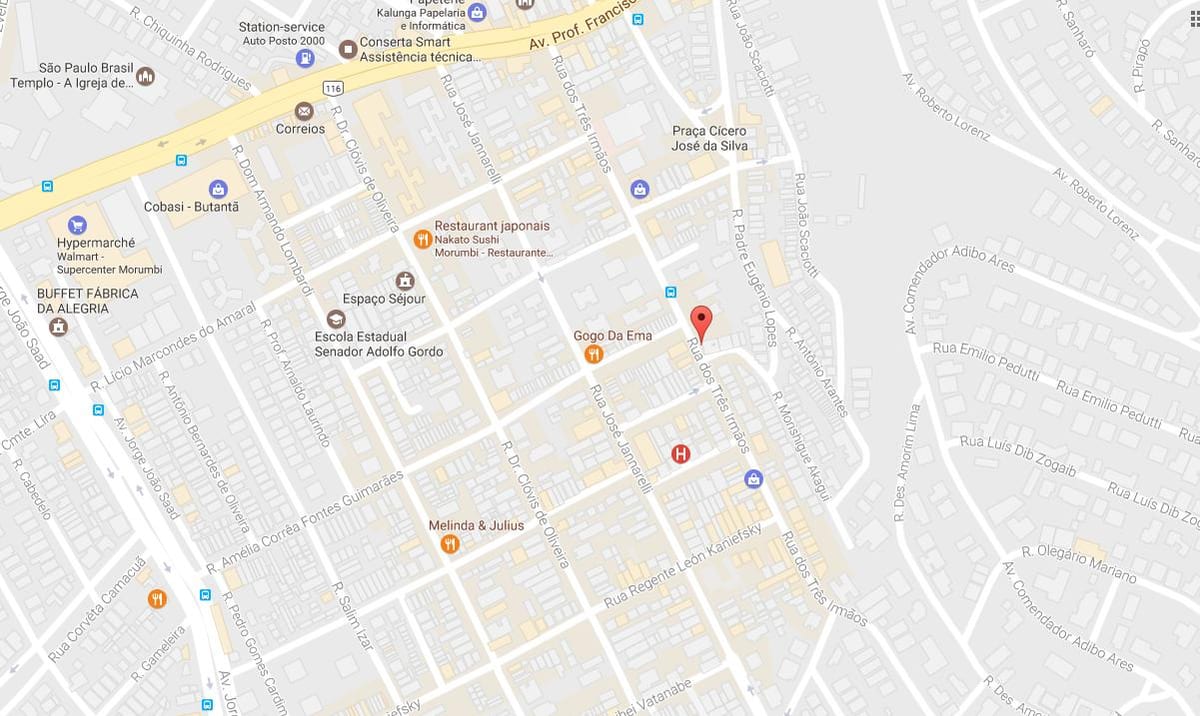 Kaart Socorro São Paulo