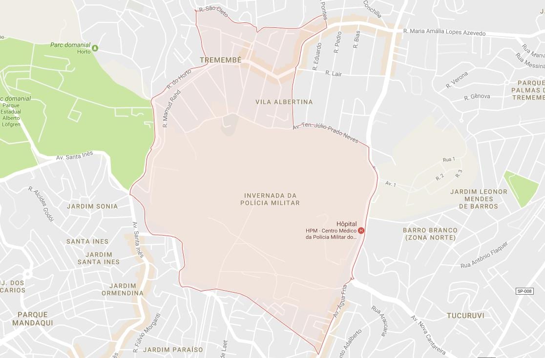 Kaart Tremembé São Paulo