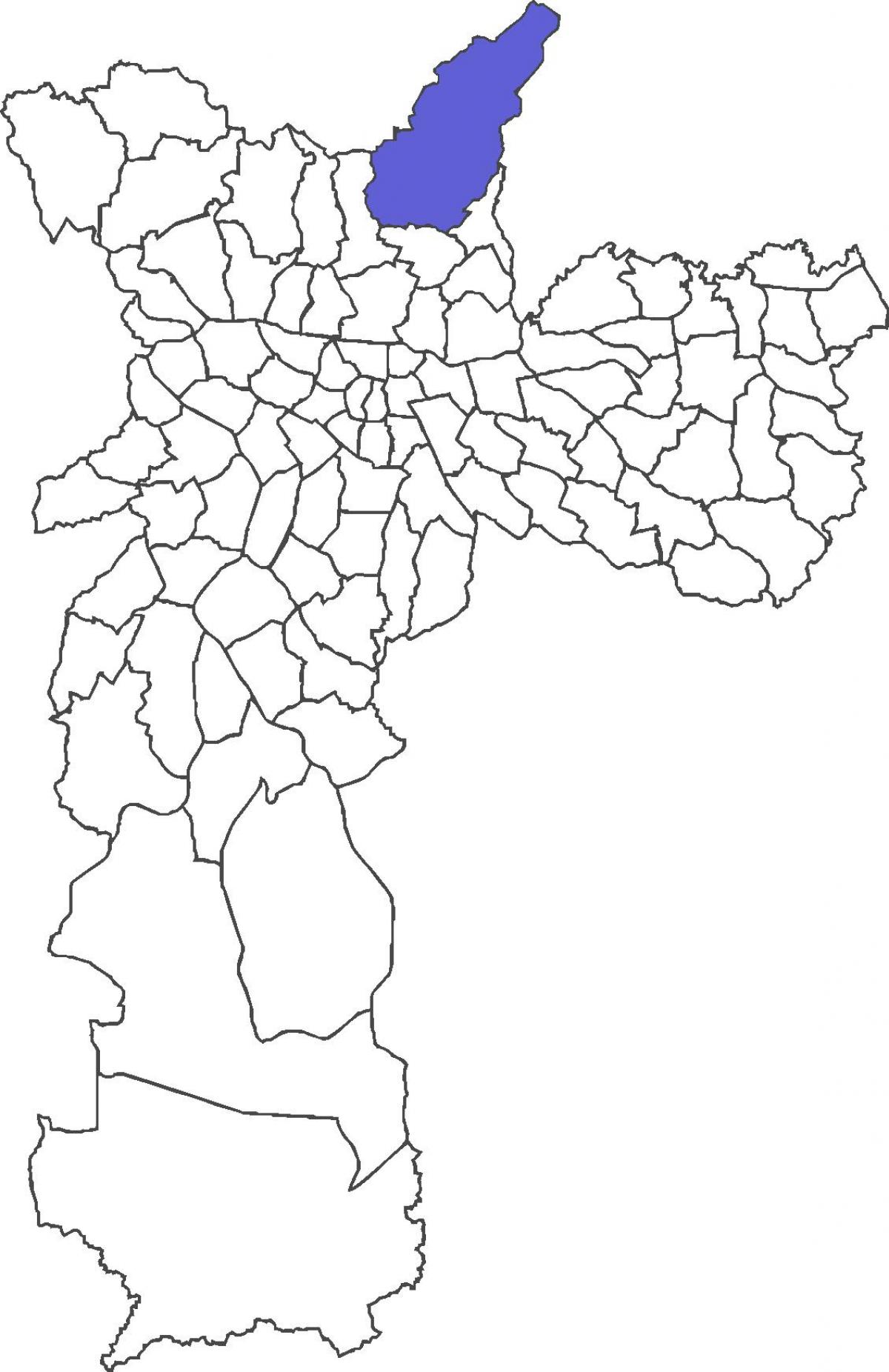 Kaart Tremembé linnaosa