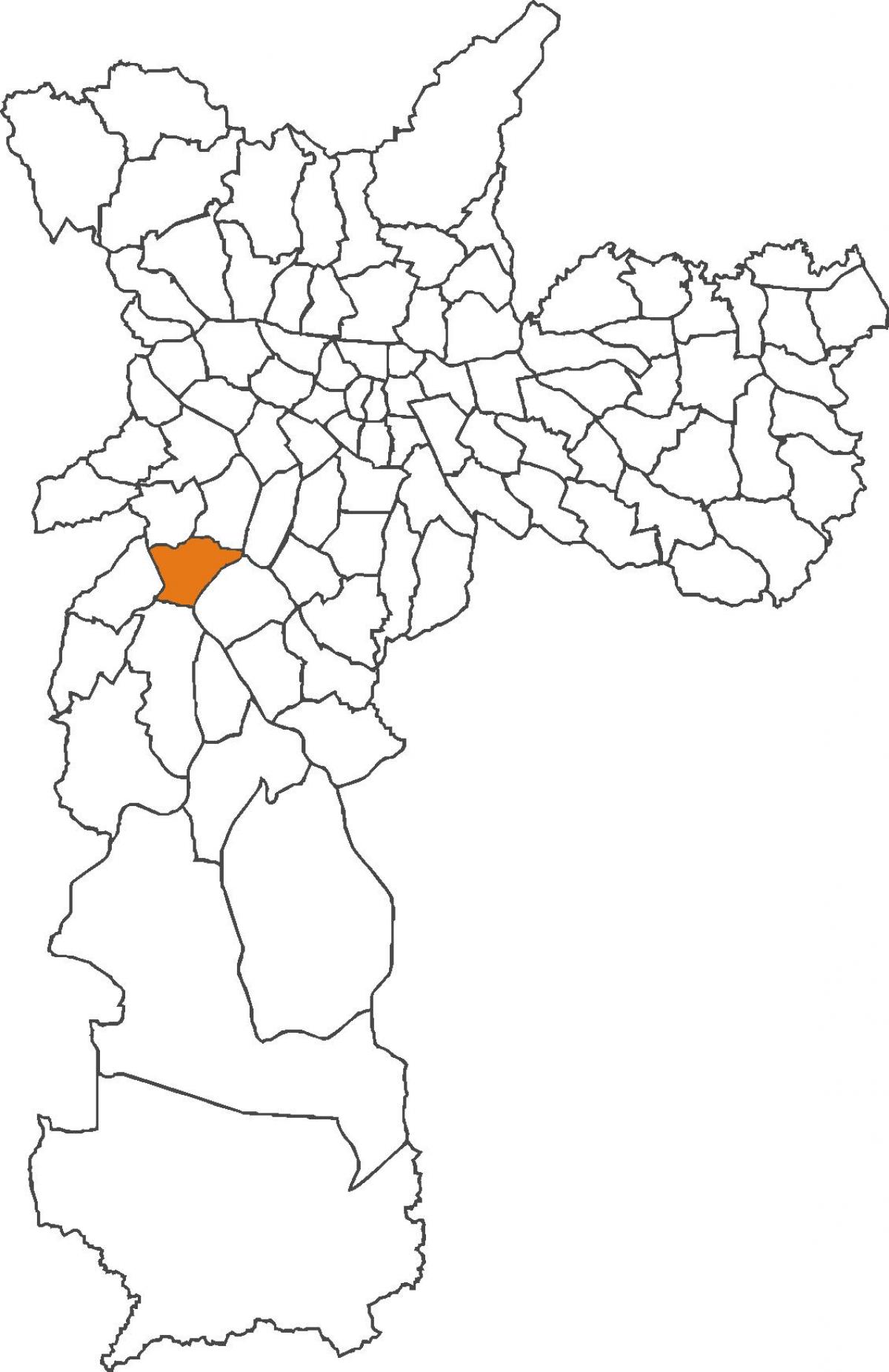 Kaart Vila Andrade linnaosa