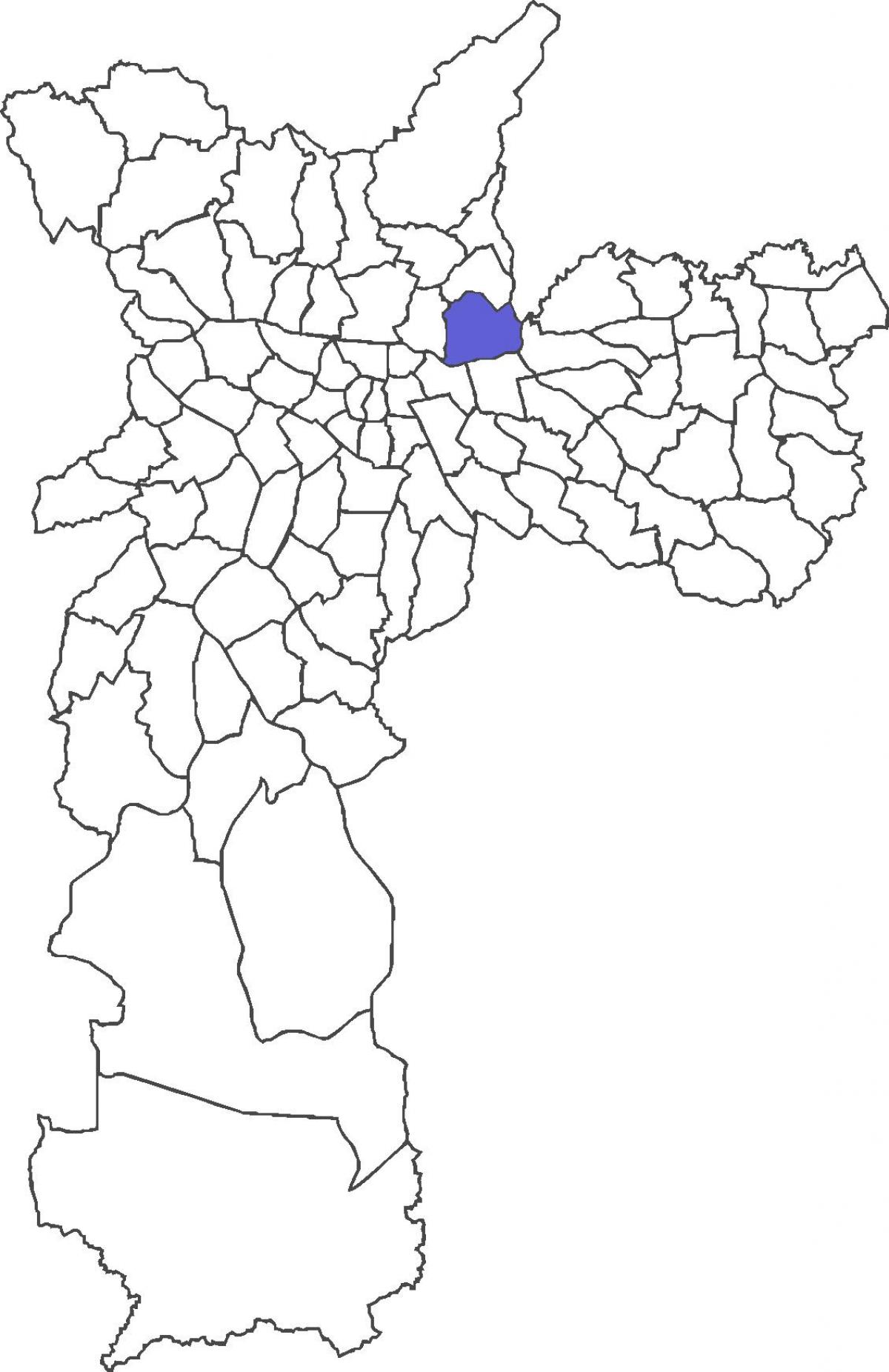 Kaart Vila Maria linnaosa