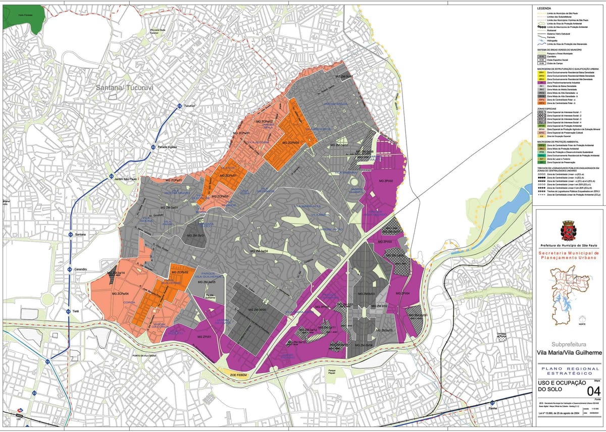 Kaart Vila Maria São Paulo - amet, mulla