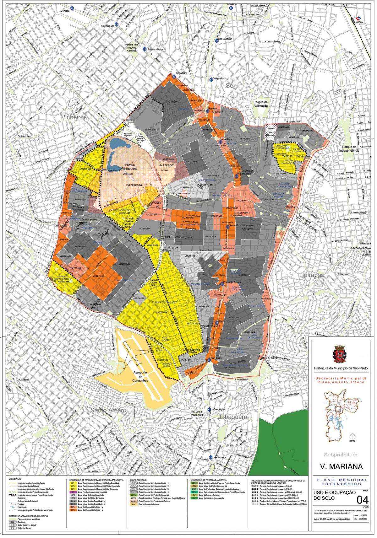 Kaart Vila Mariana São Paulo - amet, mulla