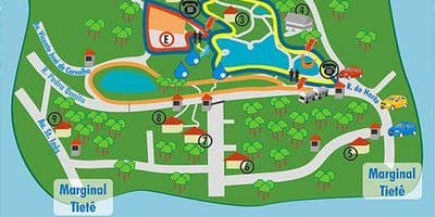 Kaart Alberto Löfgren park - aed õie