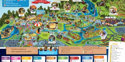 Kaart Beto Carrero World