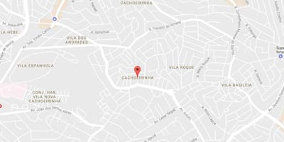 Kaart Cachoeirinha São Paulo