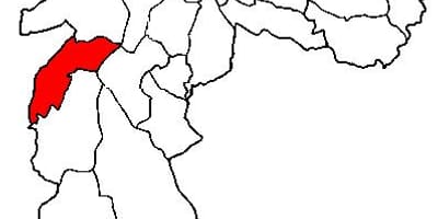 Kaart Campo Limpo alam-prefektuuri São Paulo