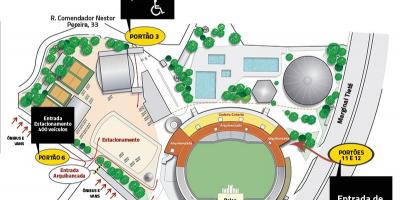 Kaart Canindé staadion