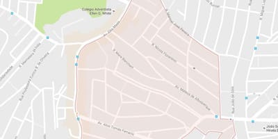 Kaart Capão Redondo São Paulo