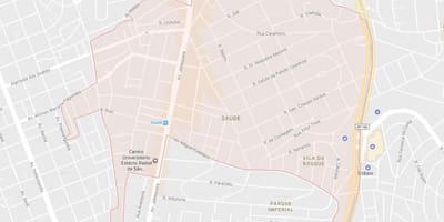 Kaart Channel São Paulo