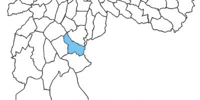 Kaart Cidade Ademar linnaosa