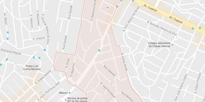 Kaart Cidade Ademar São Paulo