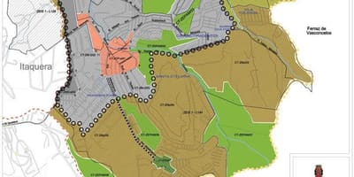 Kaart Cidade Tiradentes São Paulo - amet, mulla
