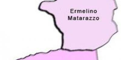 Kaart Ermelino Matarazzo alam-prefektuur