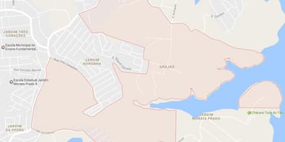 Kaart Grajaú São Paulo
