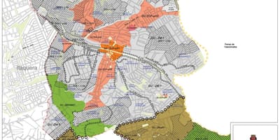 Kaart Guaianases São Paulo - amet, mulla