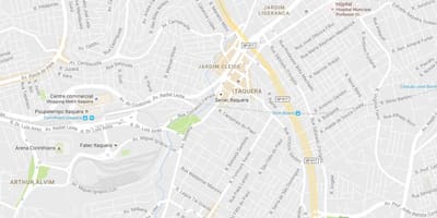 Kaart Itaquera São Paulo