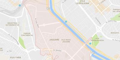 Kaart Jaguaré São Paulo