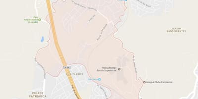 Kaart Jaraguá São Paulo