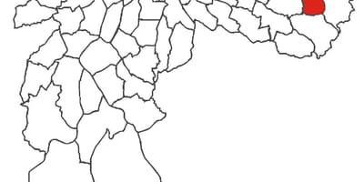 Kaart José Bonifácio linnaosa
