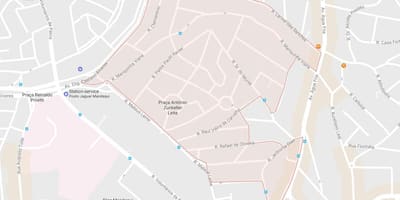 Kaart Mandaqui São Paulo