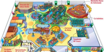 Kaart Monica São Paulo park