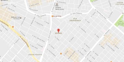 Kaart São Paulo Moema