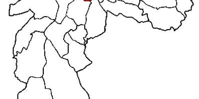 Kaart Sé alam-prefektuuri São Paulo