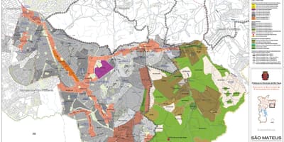 Kaart Sao Mateus São Paulo - amet, mulla