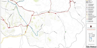 Kaart Sao Mateus São Paulo - Avalik transport