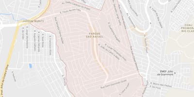Kaart Sao Rafael São Paulo
